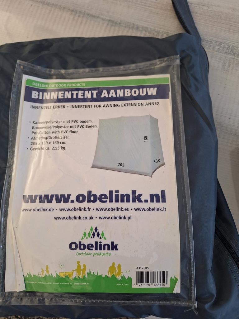 Obelink Binnentent Aanbouw - Nieuw, Ophalen of Verzenden, Nieuw