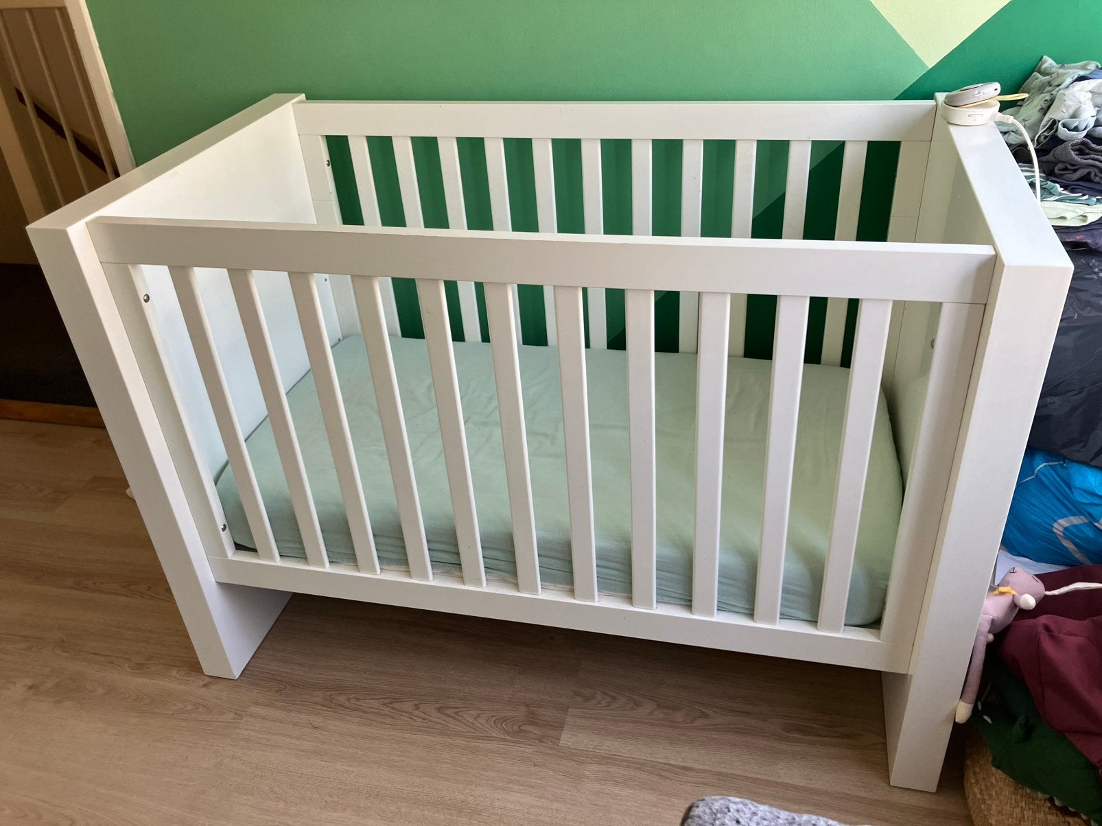Commode en ledikant inclusief matras, Ophalen, Gebruikt, Jongetje of Meisje