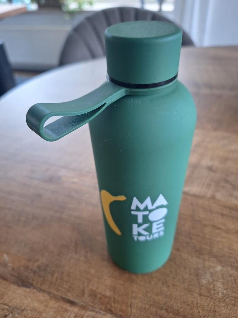 Gratis drinkfles, Ophalen