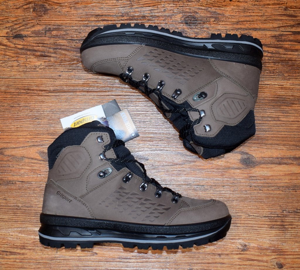 GRISPORT - Hiking boots Eiger mid brown - maat 42, Bruin, Nieuw, Grisport, Wandelschoenen