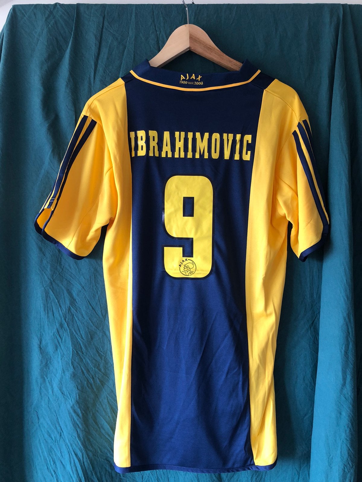 Ibrahimovic Ajax retro voetbalshirt maat M, Ophalen of Verzenden, Zo goed als nieuw, Shirt