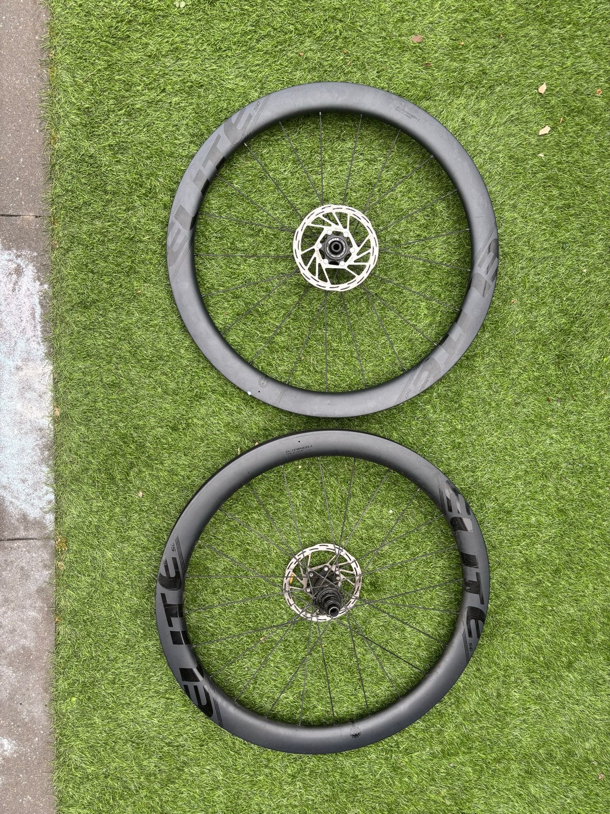 Elite Wheels 50mm Carbon Wielset ENT 2.0 XDR freehub, Wiel, Ophalen of Verzenden, Zo goed als nieuw, Racefiets