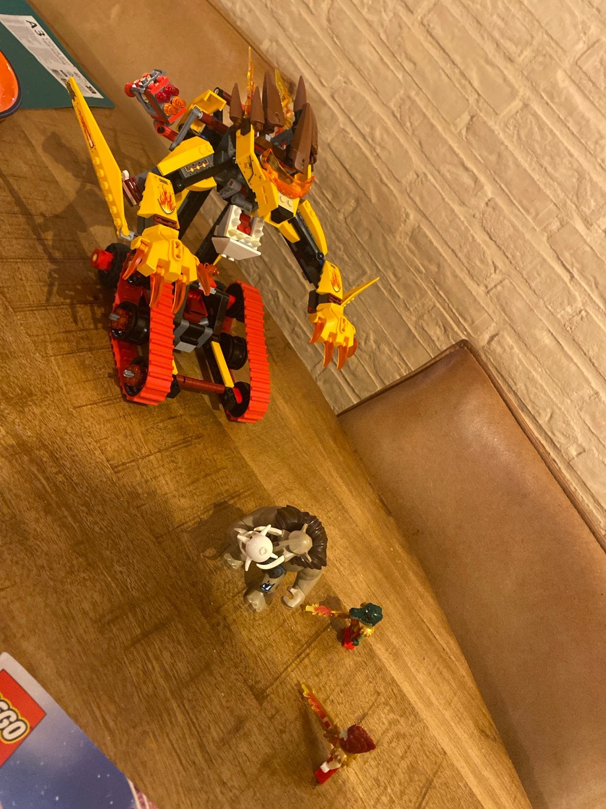 Lego Chima 70144 Lavamobiel met minifiguren, Kinderen en Baby's, Speelgoed | Duplo en Lego, Gebruikt, Lego, Complete set, Inclusief instructies
