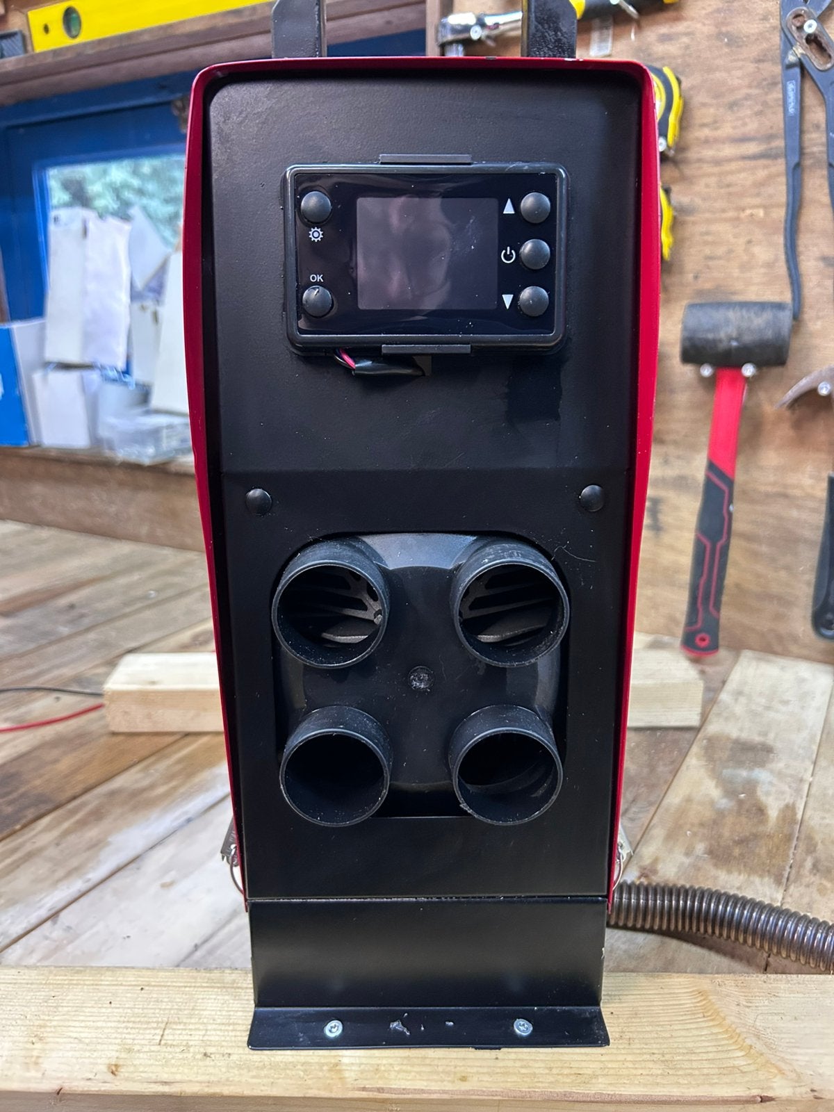 Vevor diesel heater 5KW - 12V, Huis en Inrichting, Ophalen, Zo goed als nieuw, Overige brandstoffen, Overige soorten