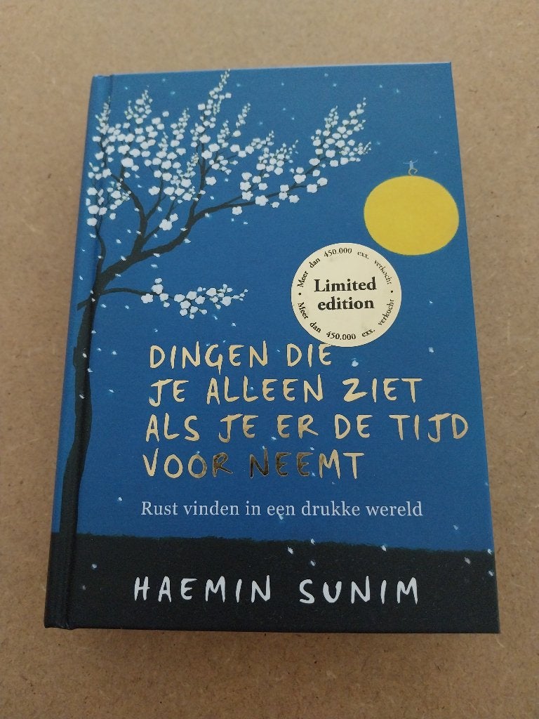 Haemin Sunim - Dingen die je alleen ziet als je er de . . ., Ophalen of Verzenden, Nieuw, Spiritualiteit algemeen, Overige typen