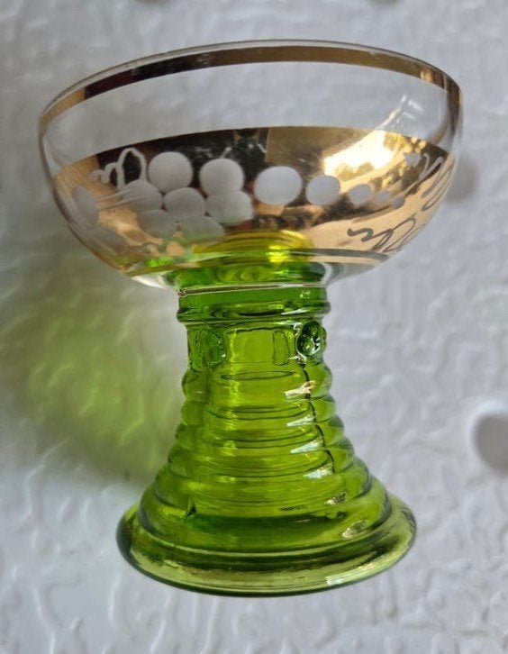 Vintage Mosel wijnglas - Cochem/Mosel, Ophalen of Verzenden
