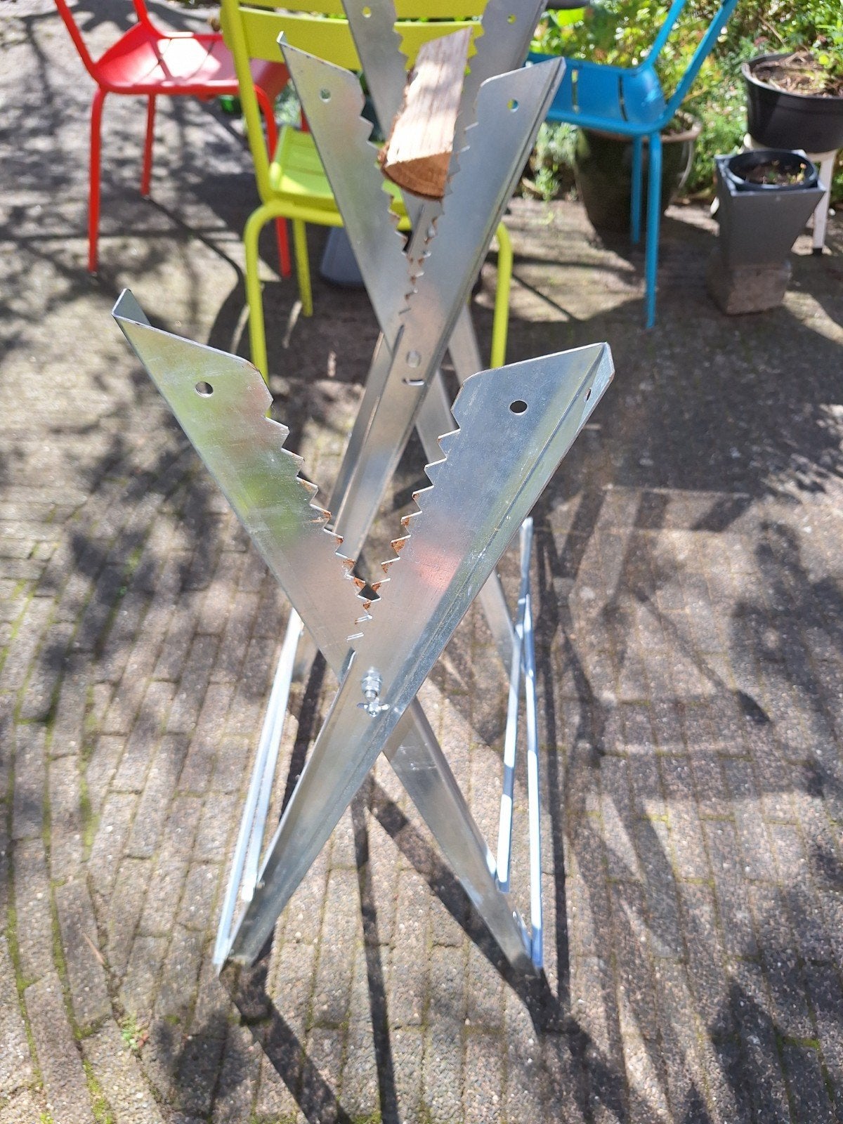 Zaagbok, Tuin en Terras, Ophalen, Wasrek