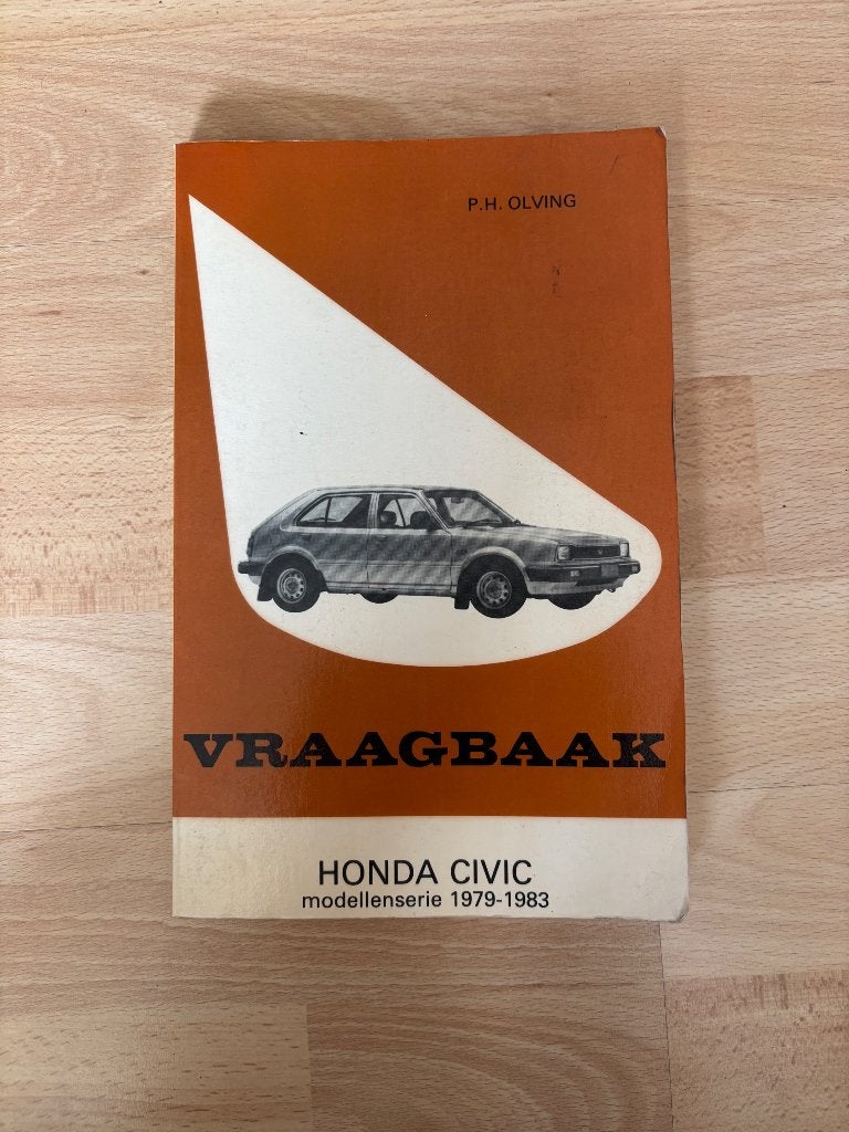Vraagbaak Honda Civic, Ophalen of Verzenden