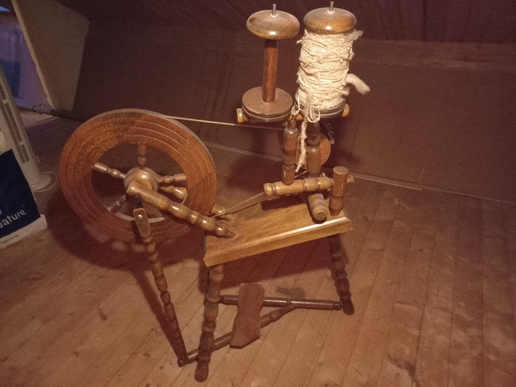 Spinnewiel, Hobby en Vrije tijd, Ophalen, Gebruikt, Spinnewiel