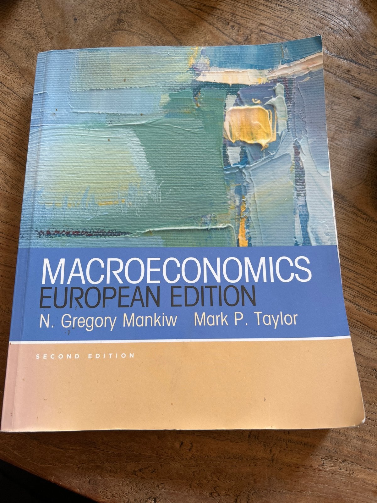 Macroeconomics European Edition - N. Gregory Mankiw, Ophalen of Verzenden, Gamma, Zo goed als nieuw, HBO