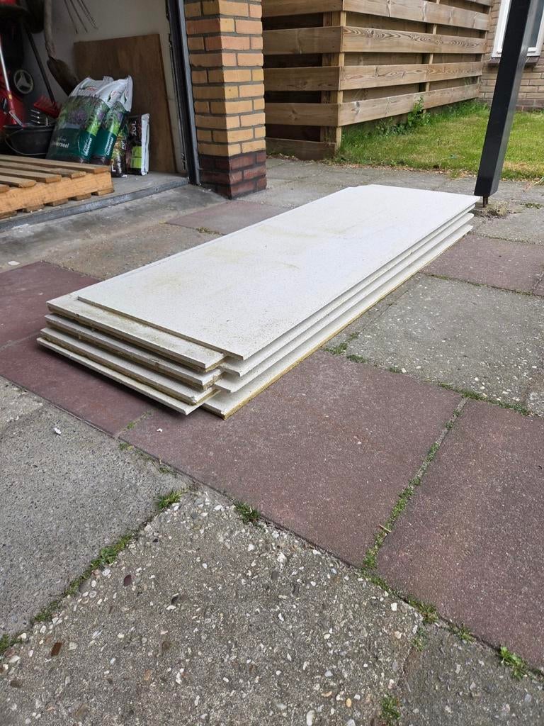 4 Fermacell 2E32 vloerplaten 150x50cm, Ophalen, Nieuw