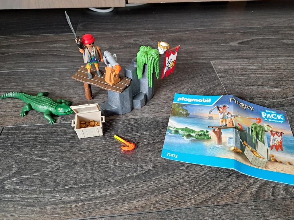 Playmobil piraat 71473, Ophalen of Verzenden, Zo goed als nieuw