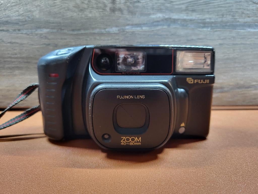 Fuji DL-800 Zoom, Audio, Tv en Foto, Fotocamera's Analoog, Ophalen of Verzenden, Gebruikt, Compact, Fuji