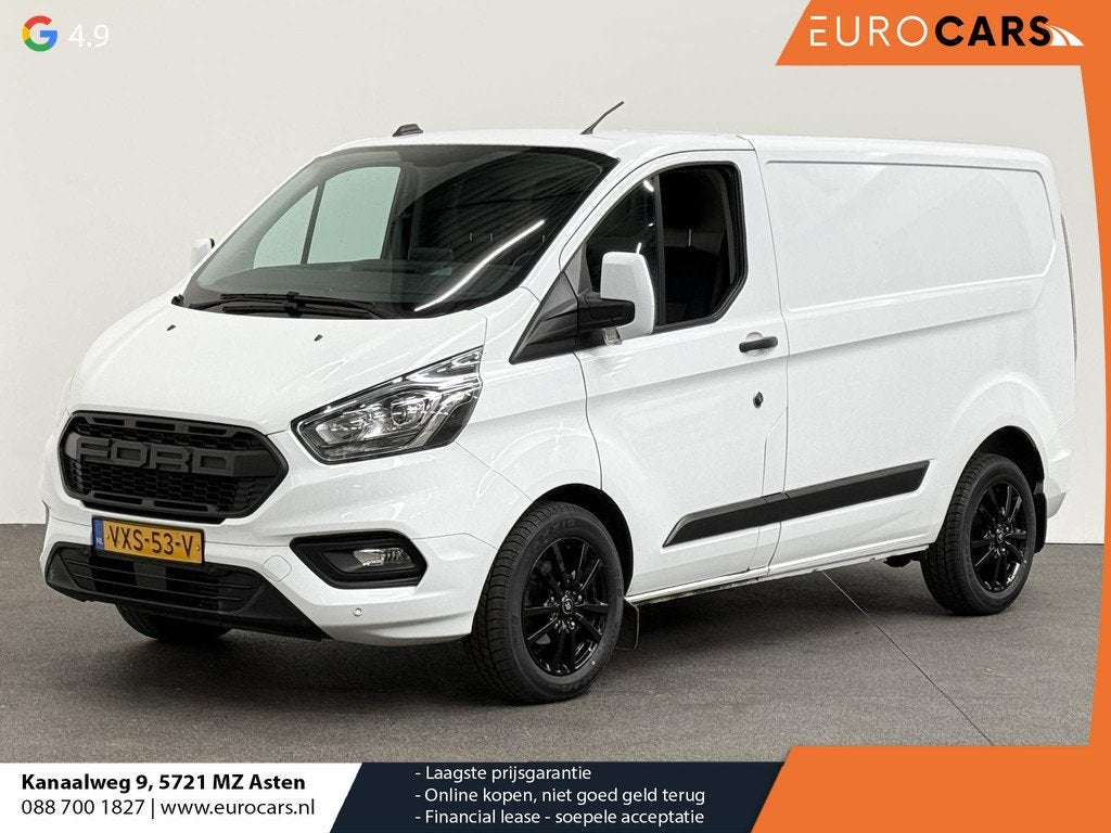 Ford Transit Custom 280 2.0 TDCI L1H1 Trend Automaat Raptor, Auto's, Bestelauto's, Stof, Euro 6, 4 cilinders, Wit