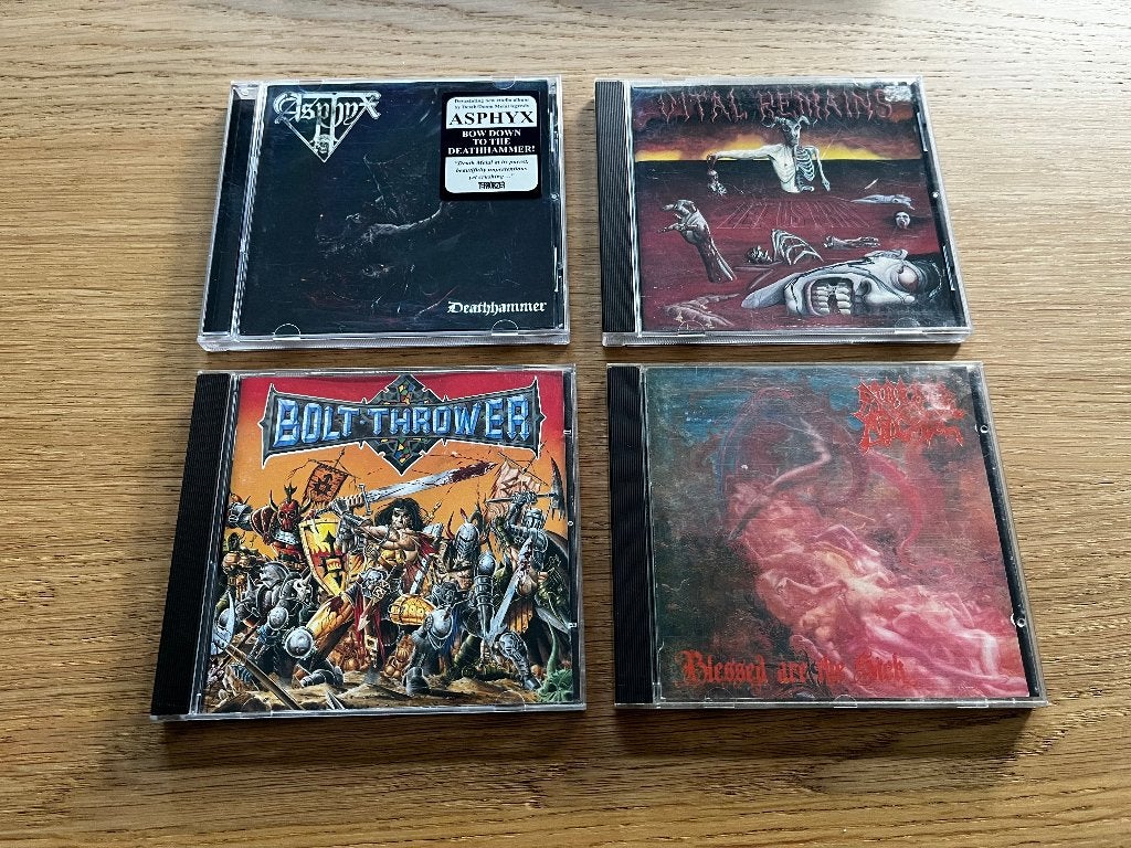 Death Metal - Vital Remains, Bolt Thrower, Morbid Angel, Ophalen of Verzenden, Zo goed als nieuw, Death metal, Eerste persing