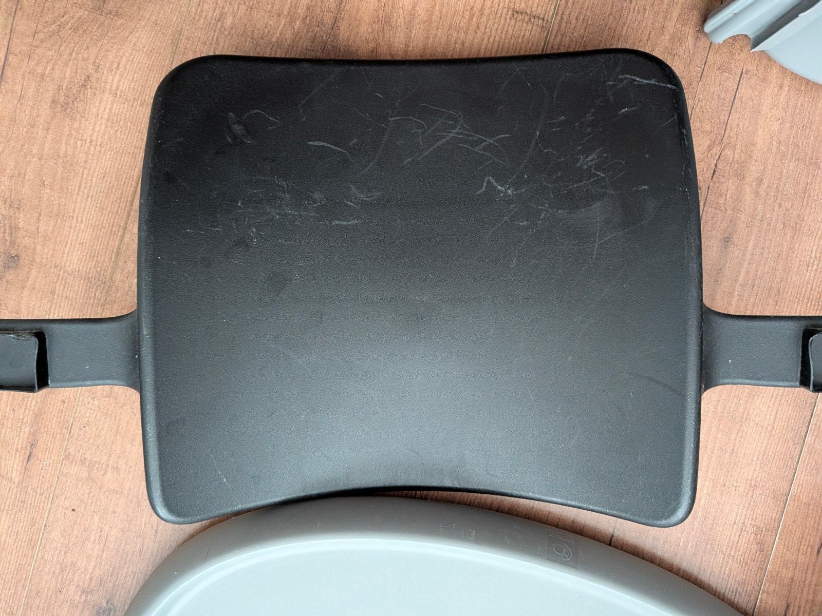 Stokke Tripp Trapp Baby Set V3 + Tray eetblad grijs/zwart, Kinderen en Baby's, Meegroeistoel, Ophalen of Verzenden, Afneembaar eetblad