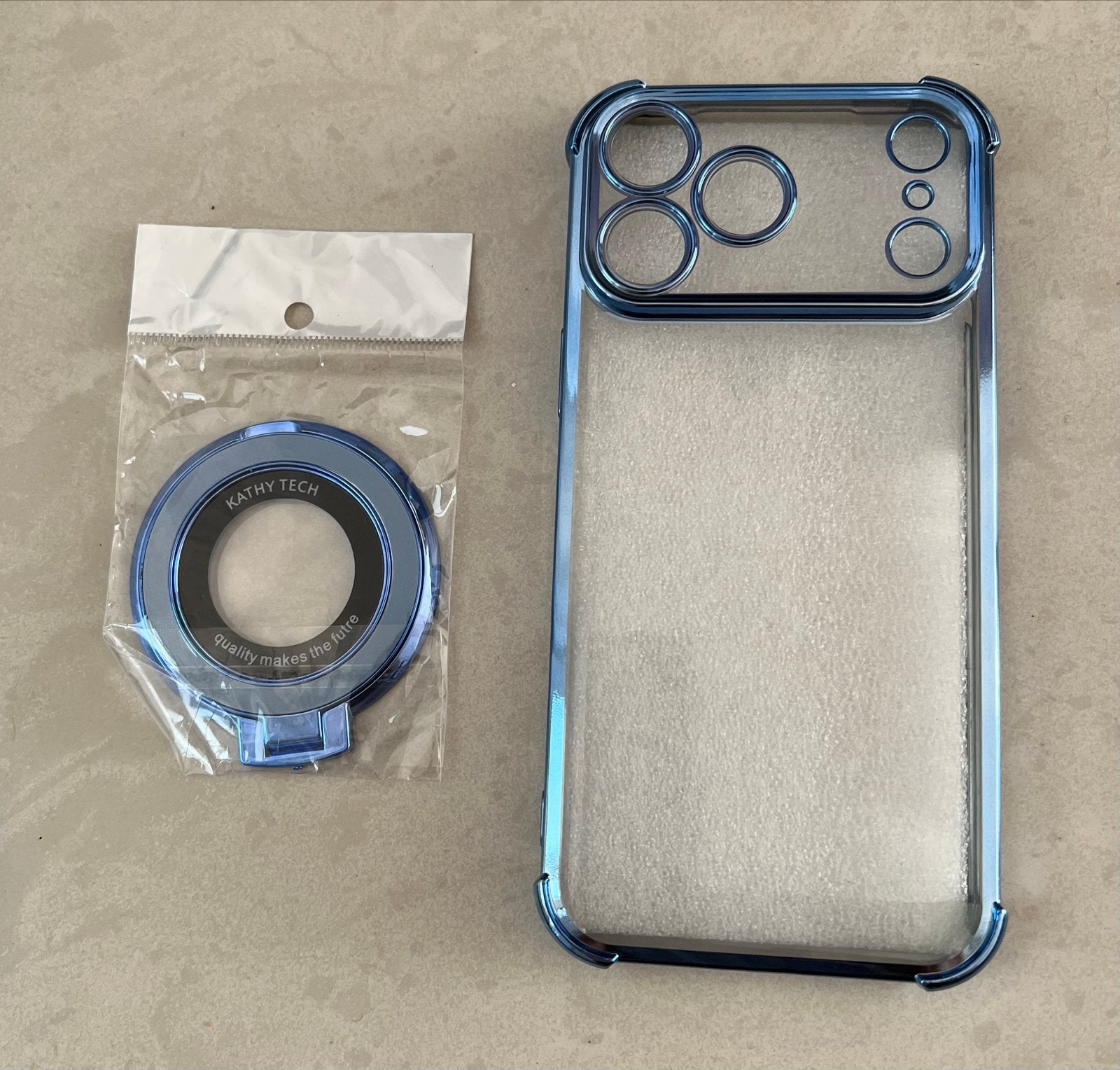 Telefoonhoesje met ringhouder voor iPhone 17 Pro Max( nieuw), Ophalen of Verzenden, Nieuw