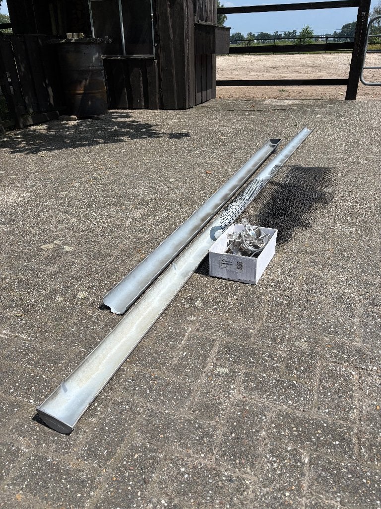 dakgoot, Ophalen, Gebruikt, Pvc, 4 tot 6 meter