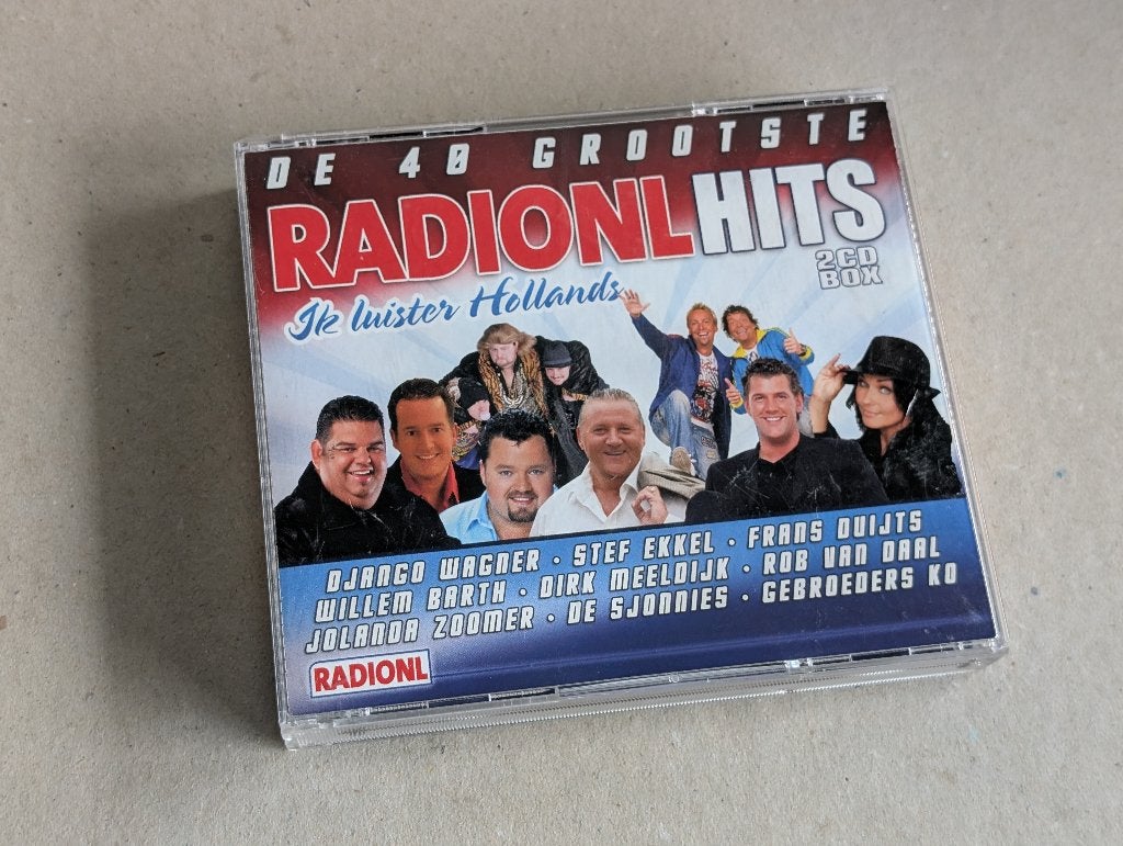 Diverse artiesten: De 40 grootste RadioNL hits (2CD), Ophalen of Verzenden, Zo goed als nieuw, Levenslied of Smartlap, Verzamelalbum