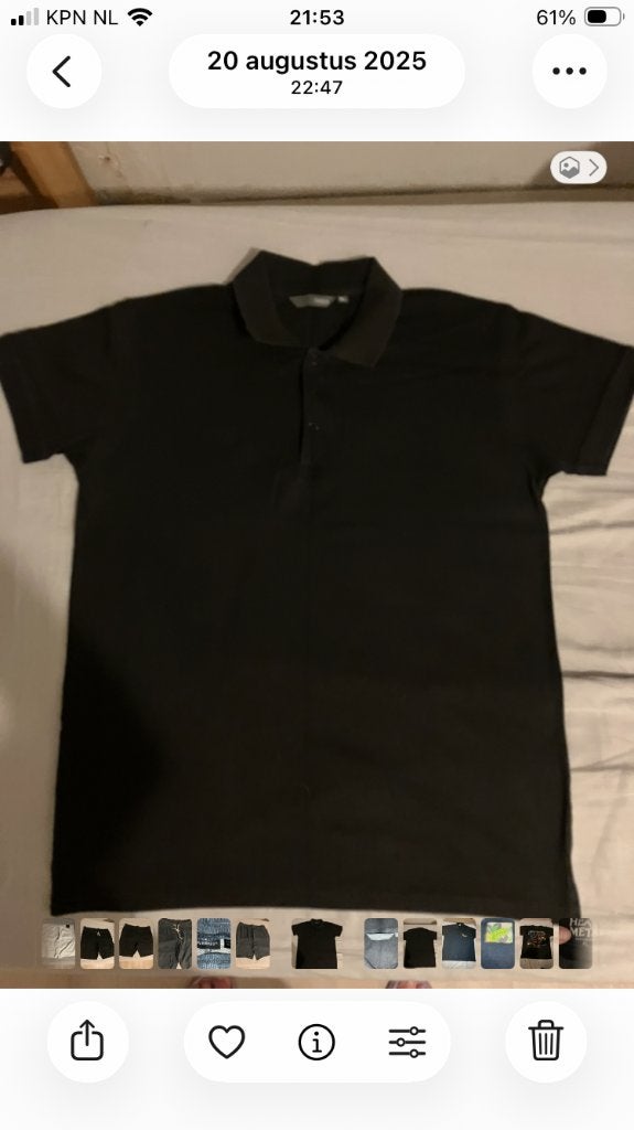 2  polo Shirts XL, Zwart, Lemon &Soda, Maat 56/58 (XL), Ophalen of Verzenden