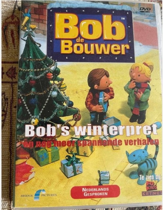 DVD Bob de Bouwer " Bob's Winterpret ", Animatie, Alle leeftijden, Zo goed als nieuw, Film