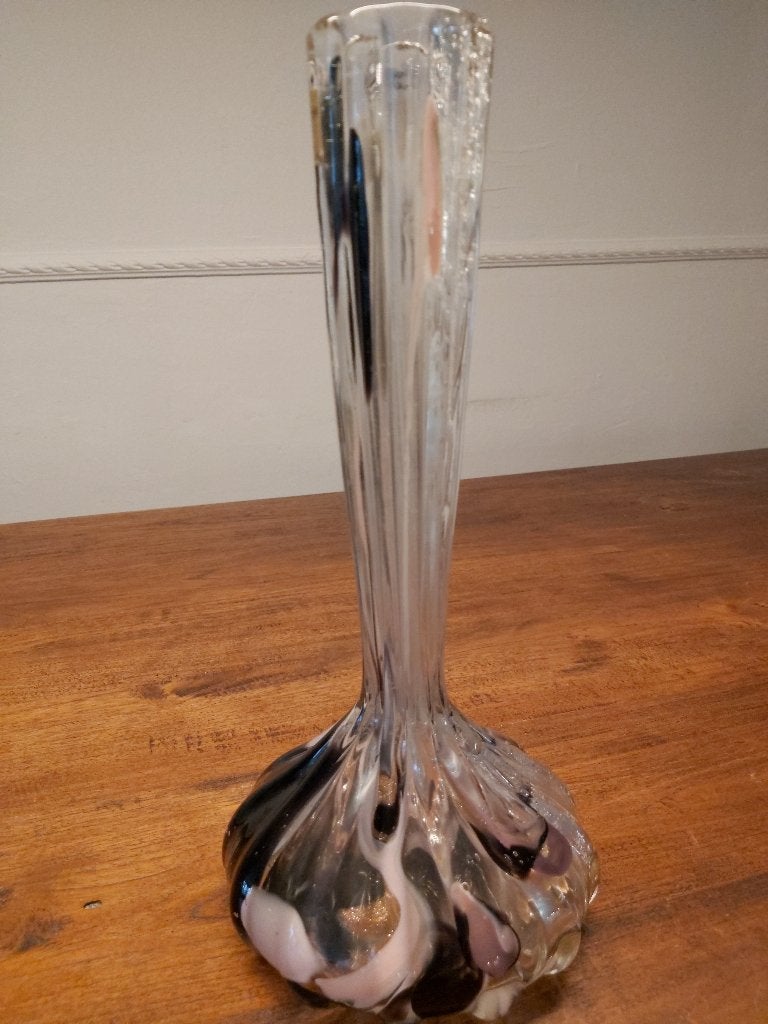 Mondgeblazen vintage vaas Bob le Bleis, Ophalen