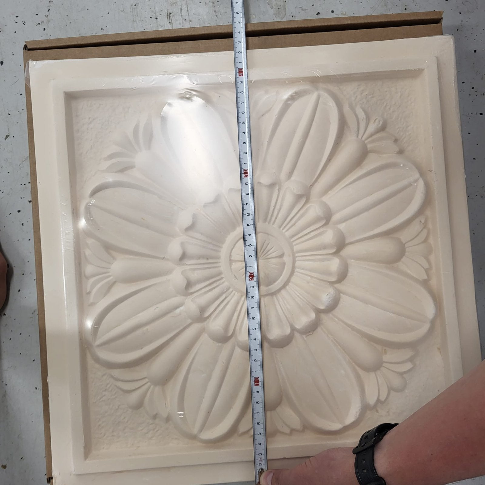 Elegant  Gipsen Decoratieve Plafondplaat SUPER KORTING!!!, Nieuw, Ophalen of Verzenden, Wandbord of Wandpaneel, Kunststof