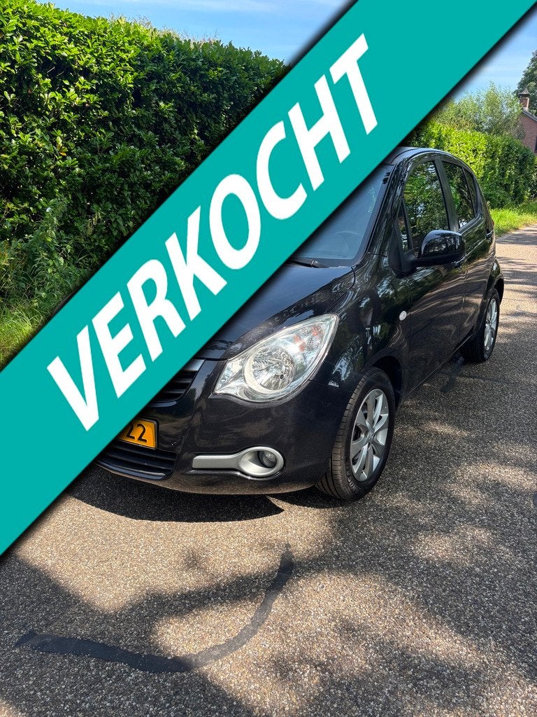 Opel Agila 1.2 Edition, Auto's, Opel, Voorwielaandrijving, 4 cilinders, 965 kg, Zwart