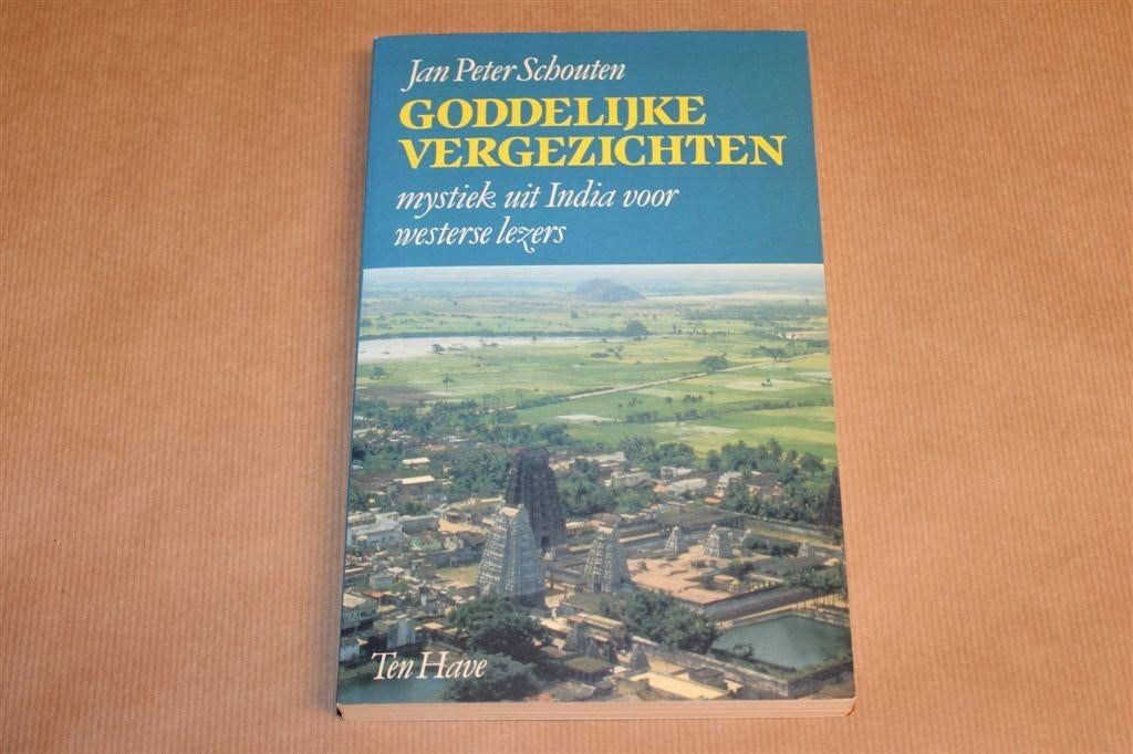 Goddelijke Vergezichten — Indiase Mystiek — Schouten 1996, Ophalen of Verzenden, Gelezen, Overige onderwerpen, Achtergrond en Informatie