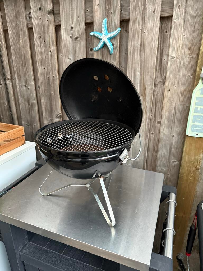 Weber Smokey Joe Premium Tafel BBQ - Compact en Handig, Tuin en Terras, Houtskoolbarbecues, Ophalen, Gebruikt