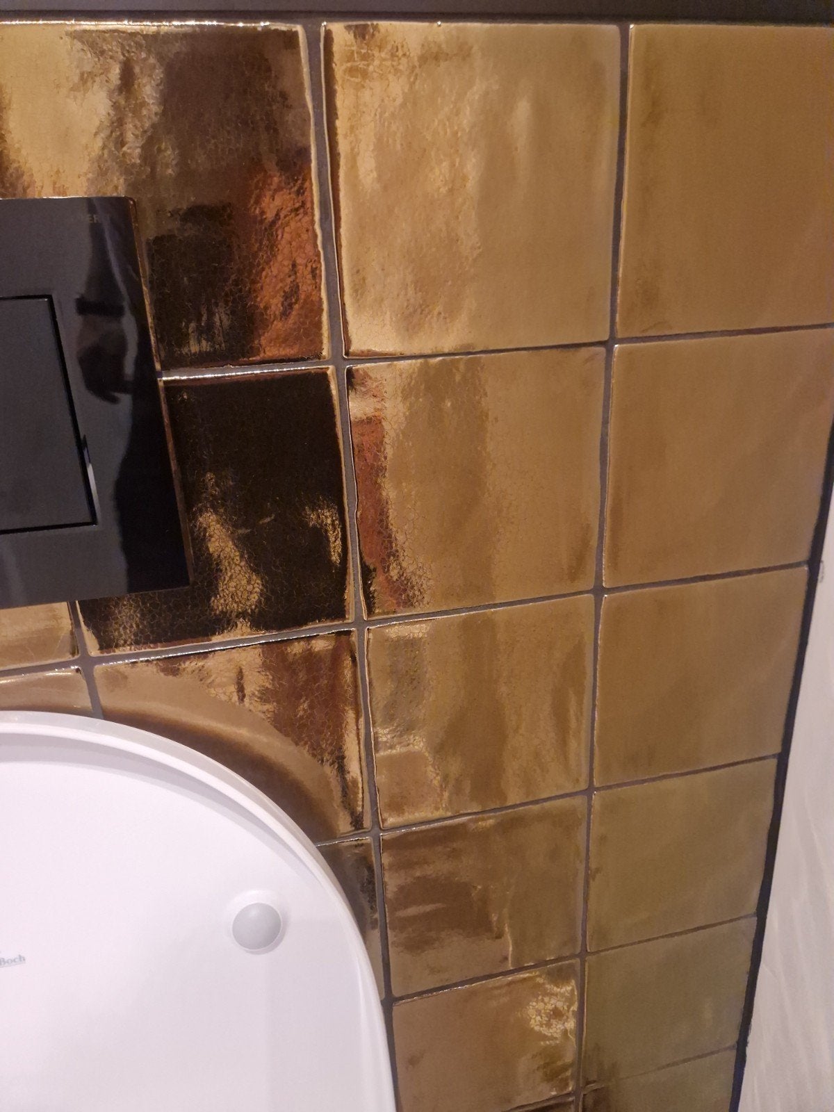 Vt wonen Tegels dark gold 8mm 13x13  / 15 stuks, Ophalen, Nieuw