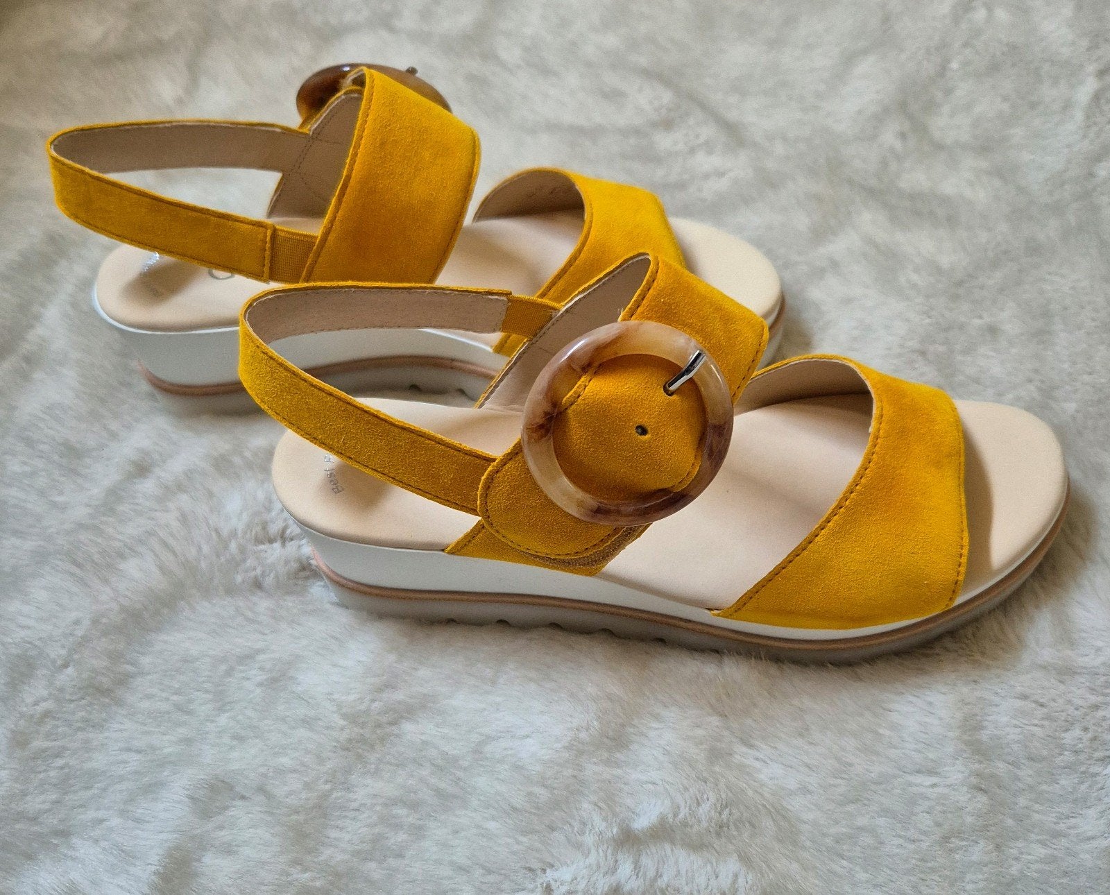 Sandalen van Gabor (incl Verzendkosten), Ophalen of Verzenden, Nieuw, Geel, Sandalen of Muiltjes