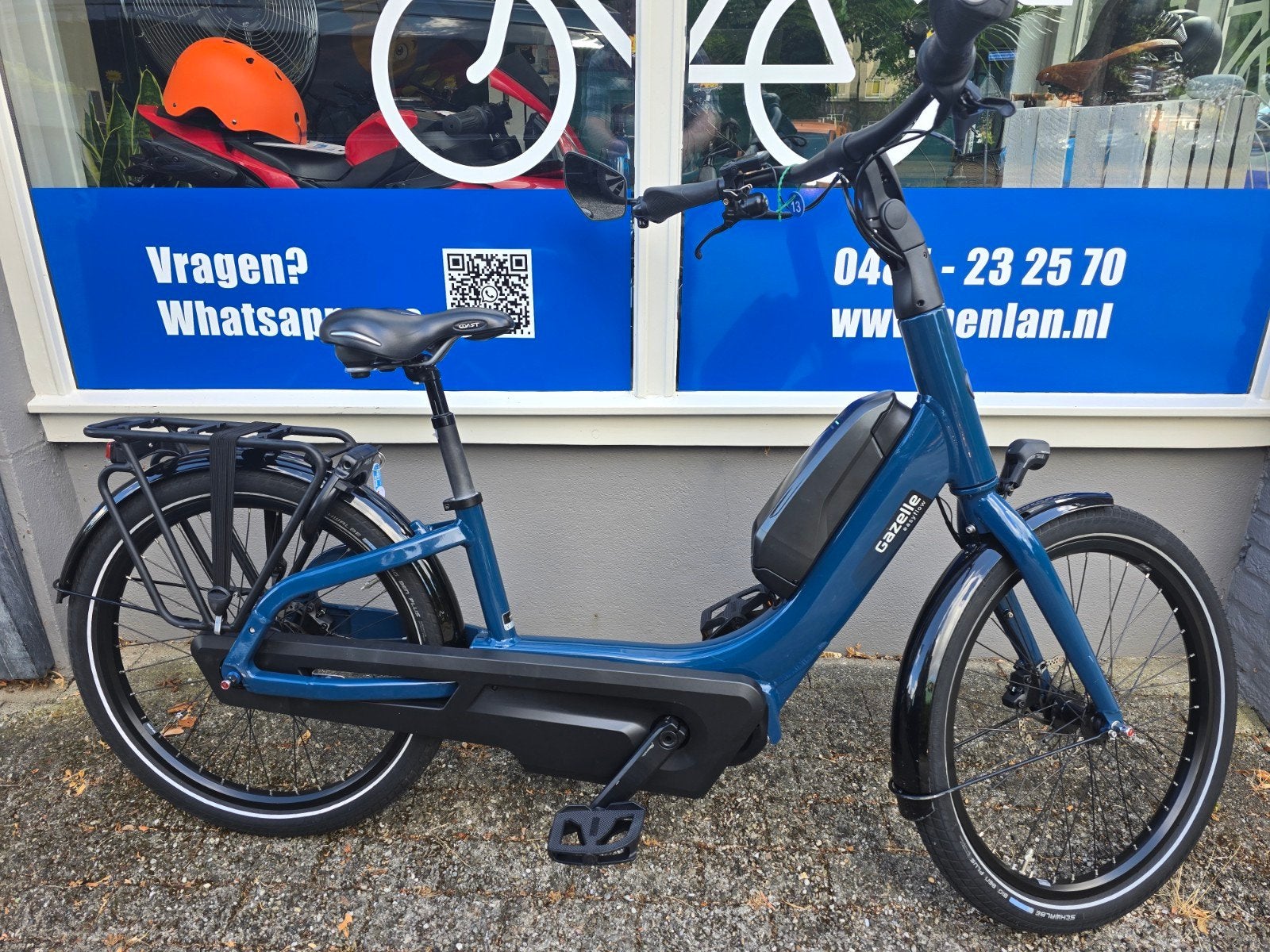 Gazelle Easy flow - Zo goed als nieuw, weinig kilometers, Fietsen en Brommers, Elektrische fietsen, Ophalen