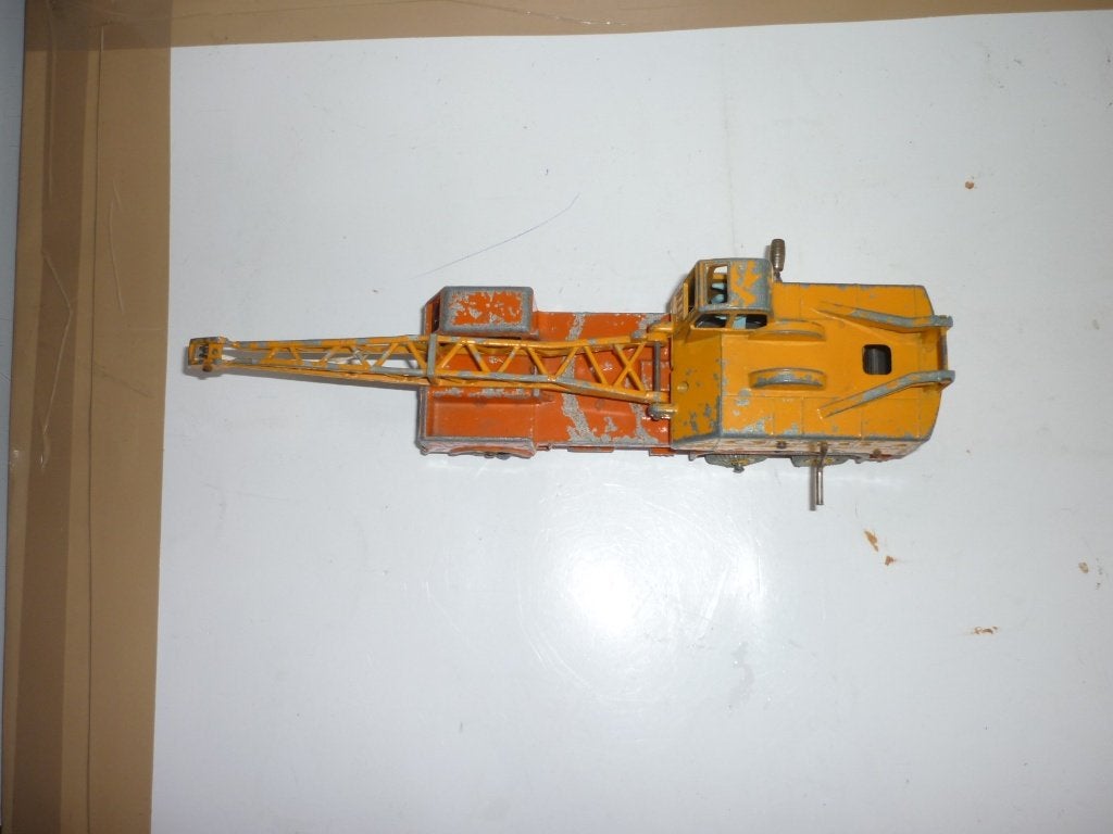 Dinky Toys Lorry mounted crane nr 972 restauratie object., Ophalen of Verzenden, Gebruikt, Tractor of Landbouw, Overige merken