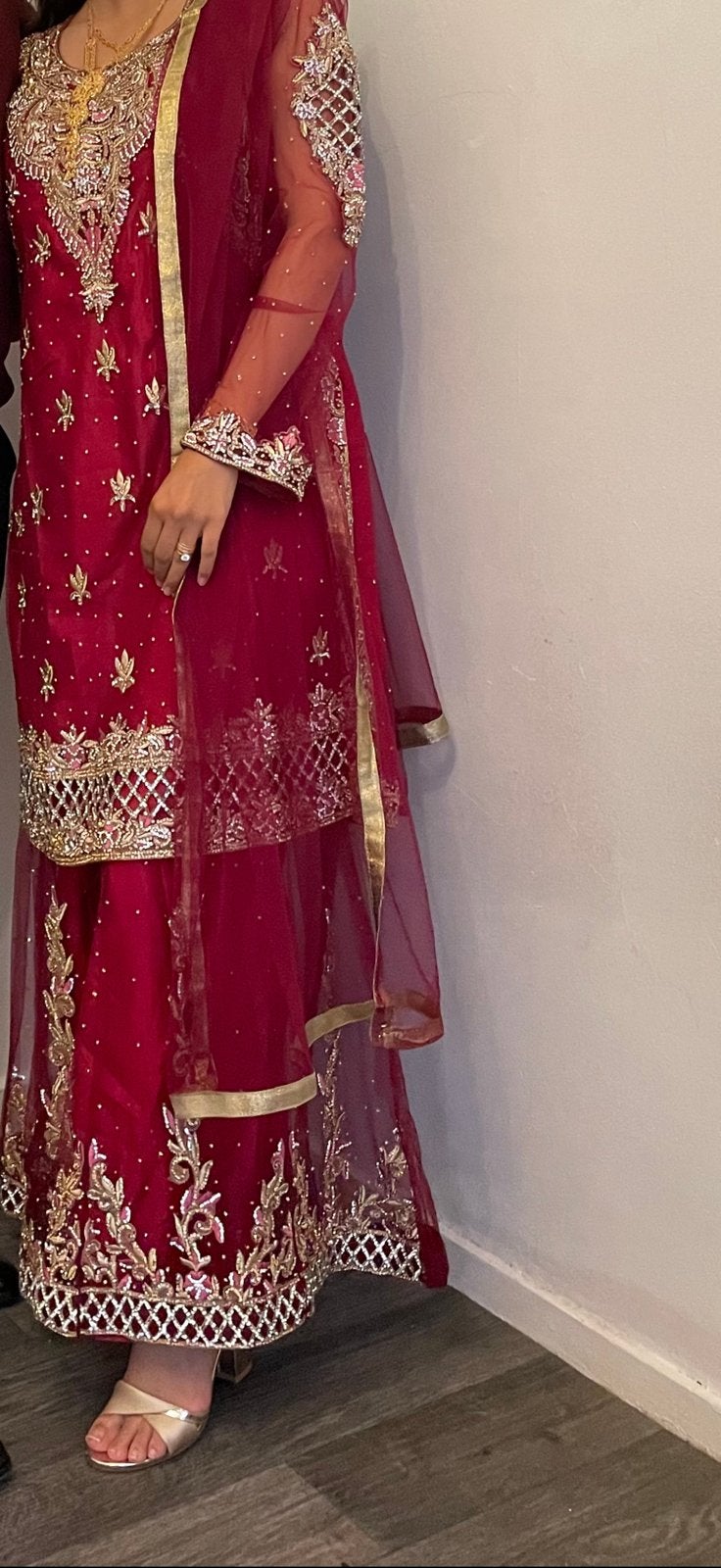 Punjabi / anarkali / indian kleding / afghan kleding, Kleding | Dames, Ophalen of Verzenden, Zo goed als nieuw, Maat 34 (XS) of kleiner