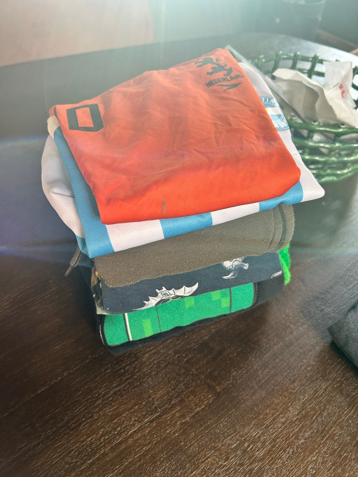 Pyjama pakket maat 116 (Minecraft, Hema, sportshirts), Ophalen of Verzenden, Gebruikt, Maat 116