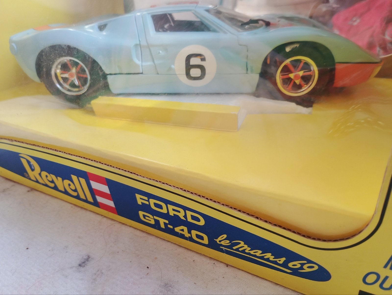 Revell Ford GT-40 Le Mans '69 Die-Cast Model, Ophalen of Verzenden, Zo goed als nieuw, Auto, Overige merken