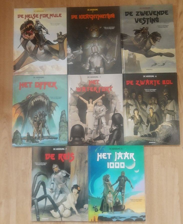 Serie Reeks de HUURLING HC_01-08 / SEGRELLES, Boeken, Meerdere stripboeken, Ophalen of Verzenden, Zo goed als nieuw
