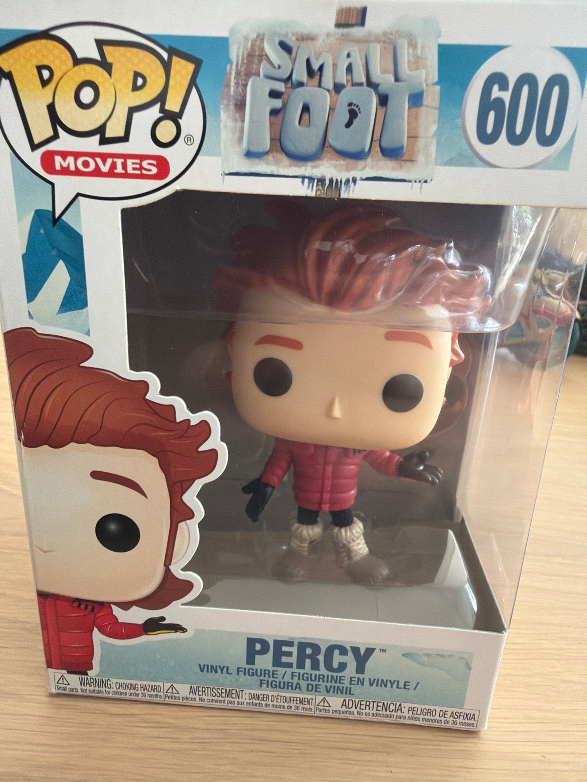Funko Pop! Movies: Smallfoot - Percy #600 - Nieuw in doos, Verzamelen, Ophalen of Verzenden, Nieuw