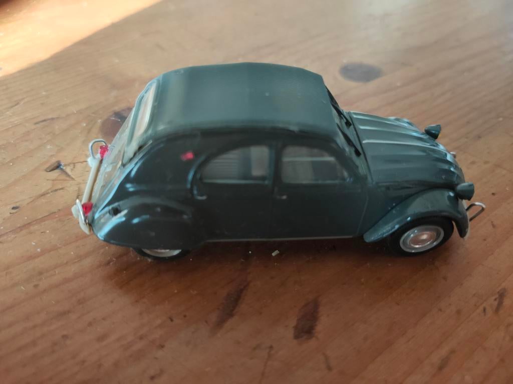Citroën 2CV AZAM 1:43 Norev nr57, Ophalen of Verzenden, Gebruikt, Auto, Norev