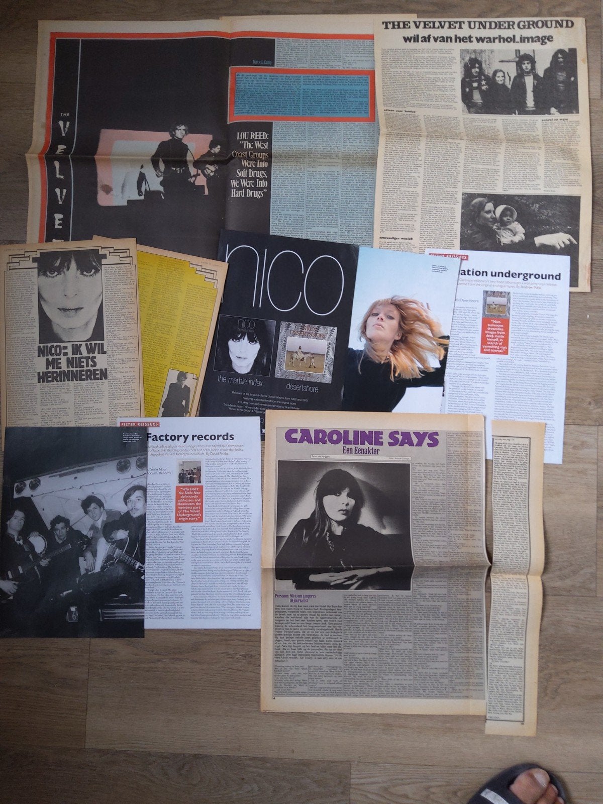 The  Velvet Underground and Nico, Ophalen of Verzenden, Gebruikt, Boek, Tijdschrift of Artikel