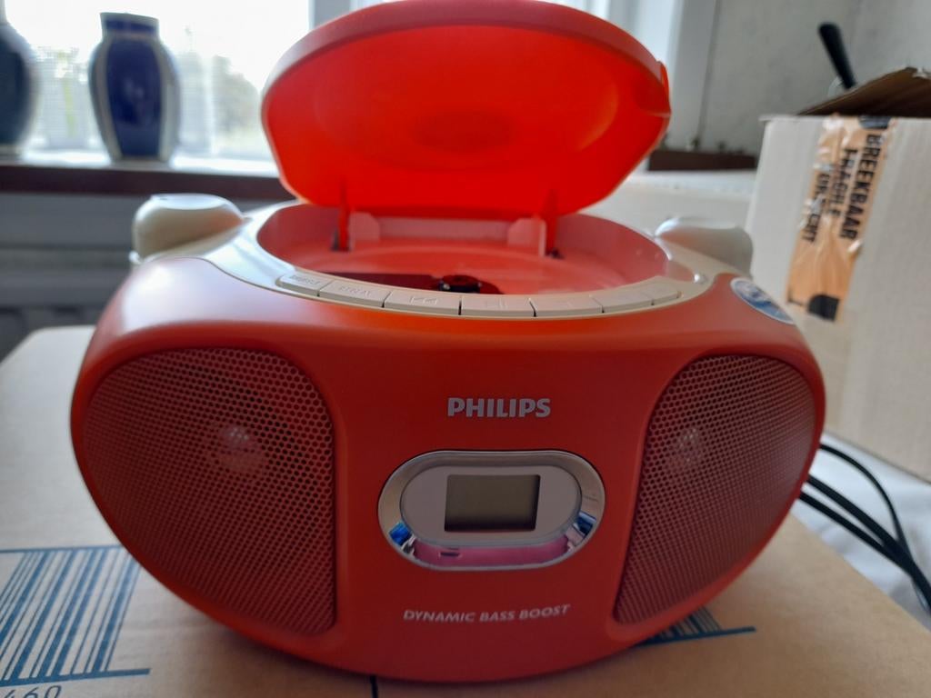 Draagbare Philips radio-/Cd speler (nieuw), Ophalen, Nieuw, Overige typen, Met cd-speler