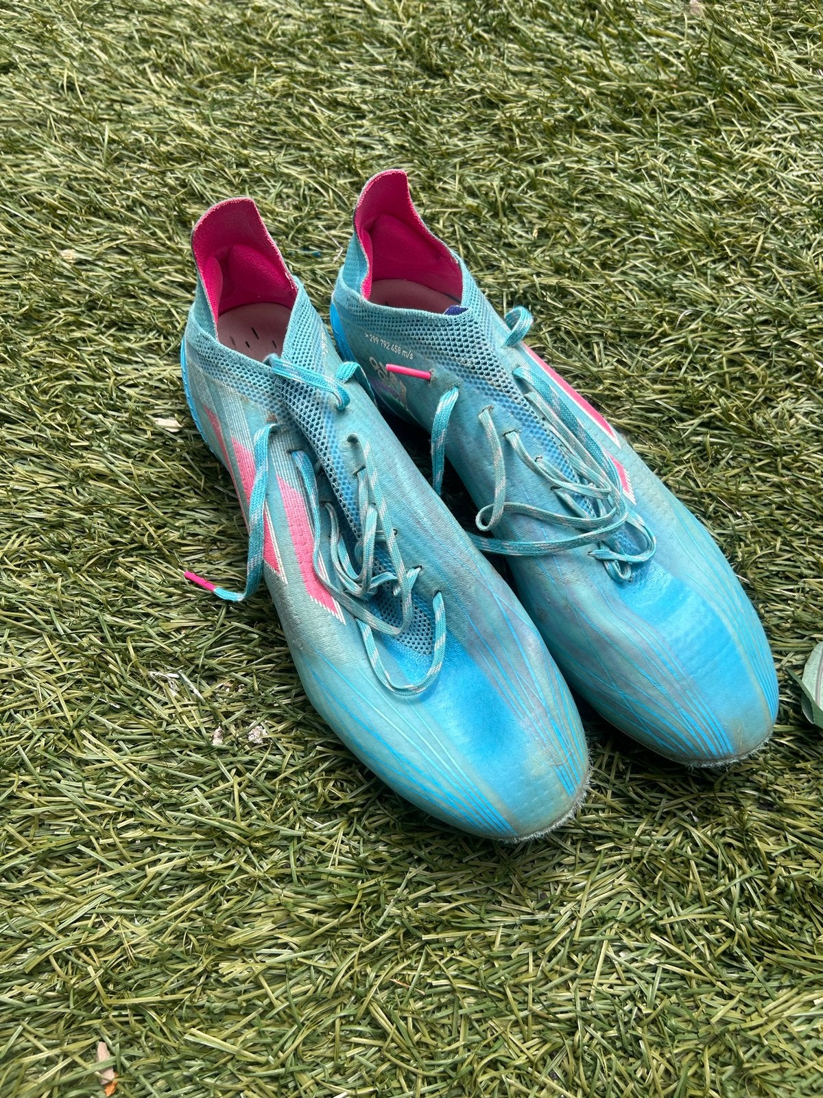 Adidas X Speedflow voetbalschoenen - Maat 45 1/3, Maat XS of kleiner, Ophalen of Verzenden, Gebruikt, Schoenen