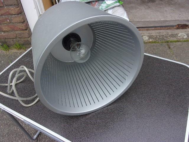 hanglamp zilver kleurig, Ophalen, Zo goed als nieuw, Glas, Minder dan 50 cm