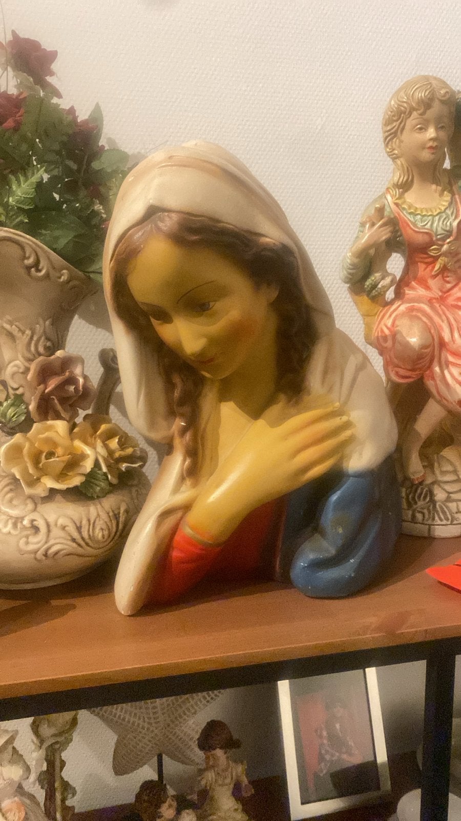 Vintage Mariabeeld - Religieus Beeld, Ophalen of Verzenden