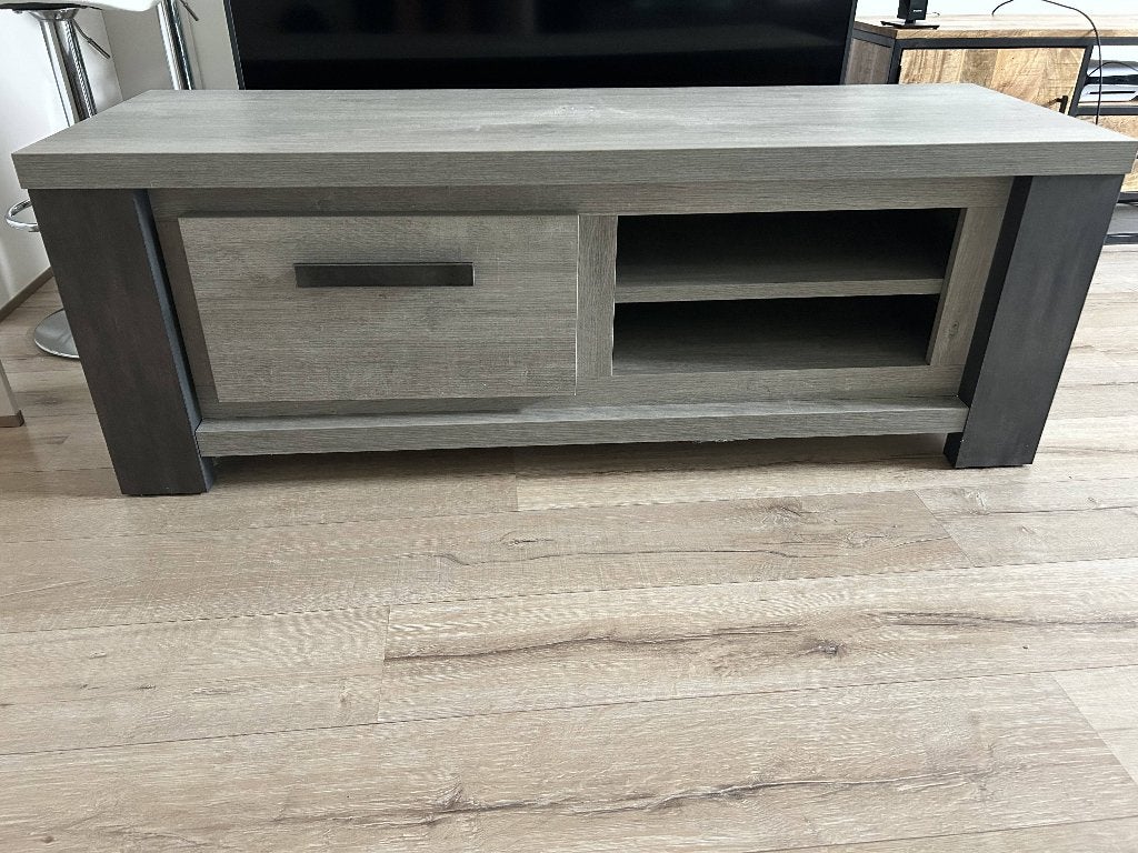 TV meubel, Ophalen, Gebruikt, 100 tot 150 cm, Minder dan 100 cm