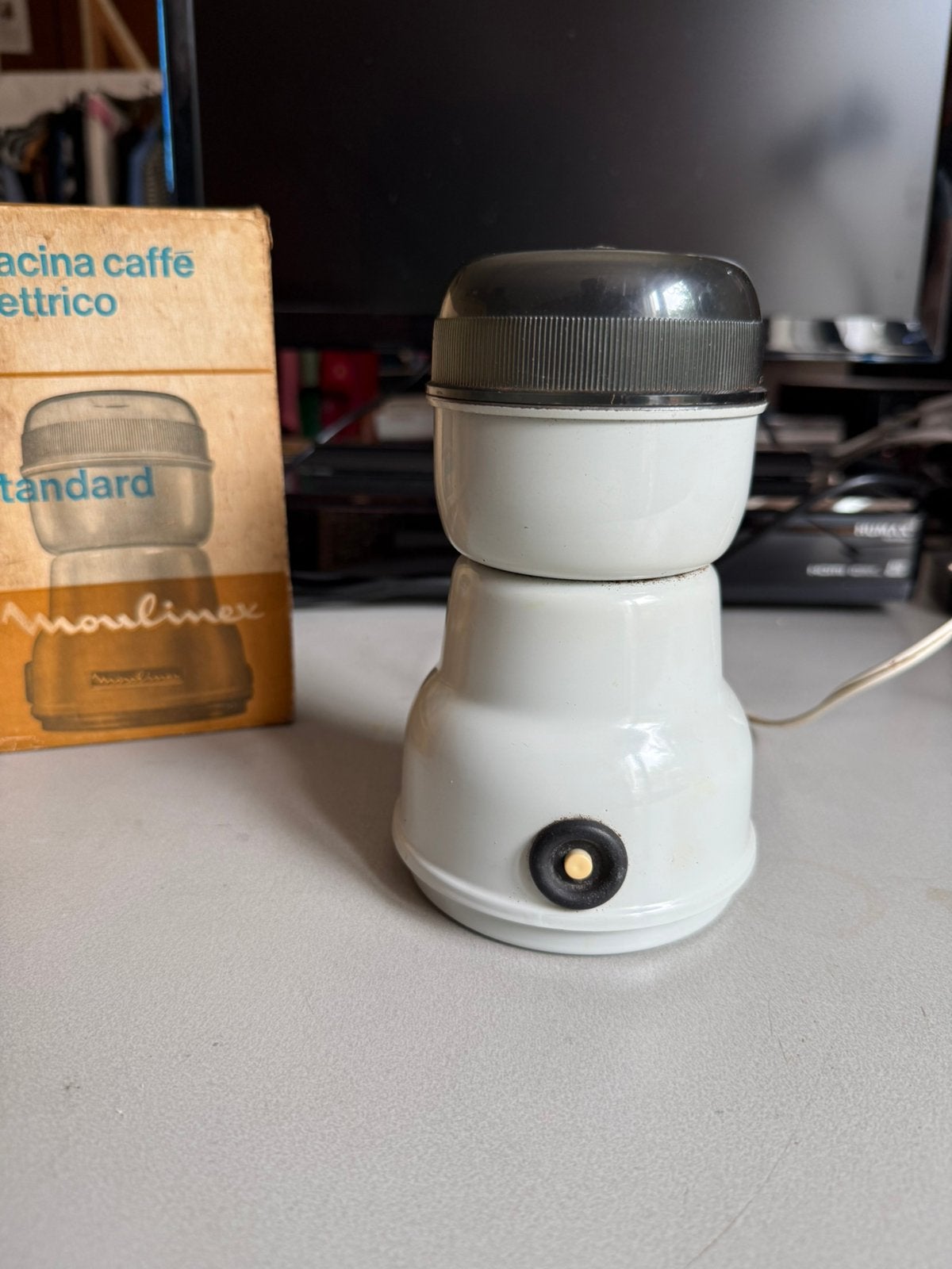 Vintage Moulinex koffiemolen tje, Ophalen of Verzenden