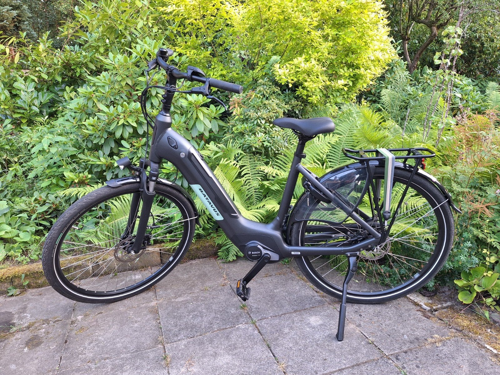 Nieuwstaat! Batavus Altura E-go power 400Wh mat zwart 51cm, Batavus, Ophalen of Verzenden, Zo goed als nieuw, 51 tot 55 cm
