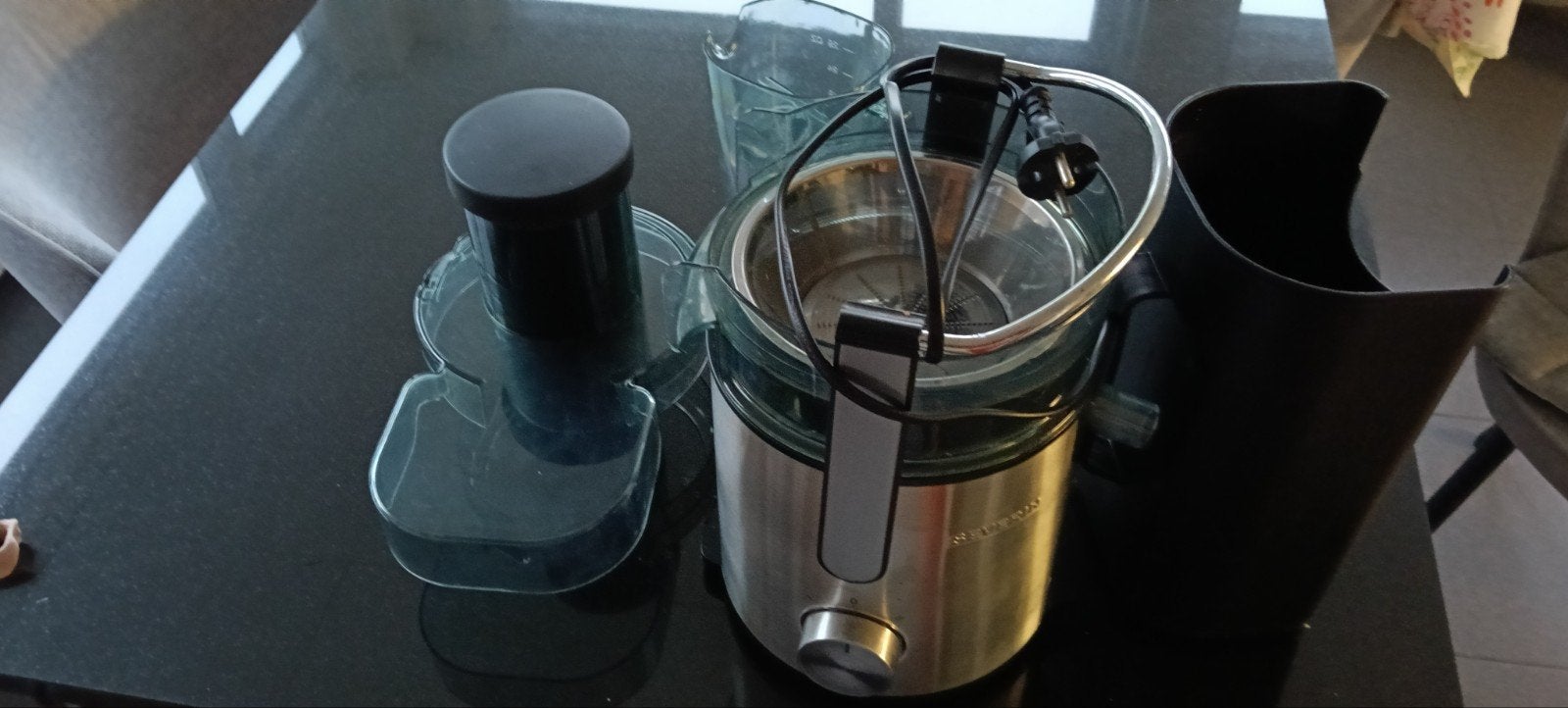 Silvercrest sapcentrifuge - Zo goed als nieuw, Witgoed en Apparatuur, Ophalen of Verzenden, Zo goed als nieuw, Elektrisch, Sapcentrifuge