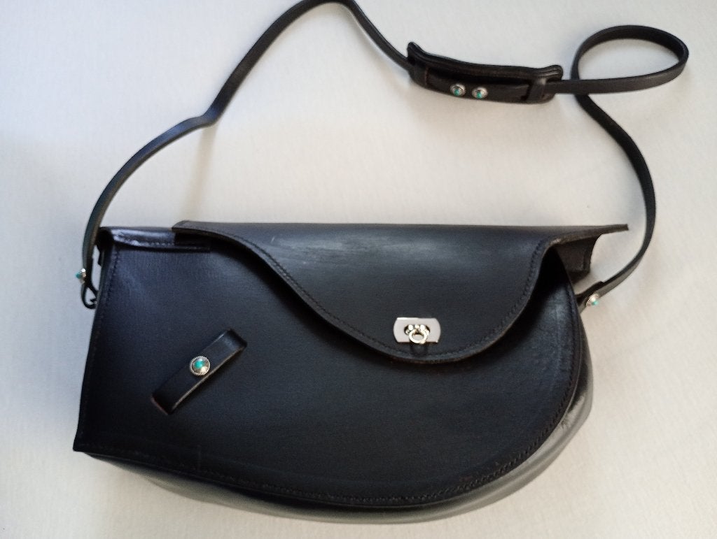 Tas (gemaakt van een paarden zadel!), Mmzadelmakerij@hotmail.com, Zwart, Mmzadelmakerij@hotmail.com, Nieuw